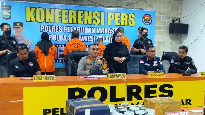 Aksi Ibu Rumah Tangga di Makassar Pesan Sabu 10 Kg